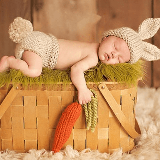 Crochet en tricot pour les premières Pâques de bébé