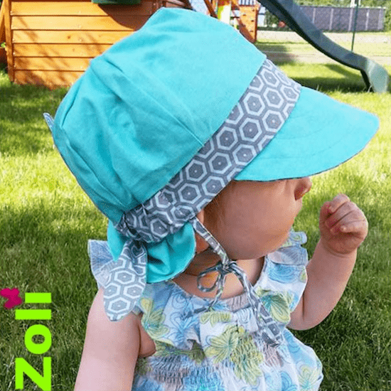 Chapeau de soleil bébé et enfant de Zoli