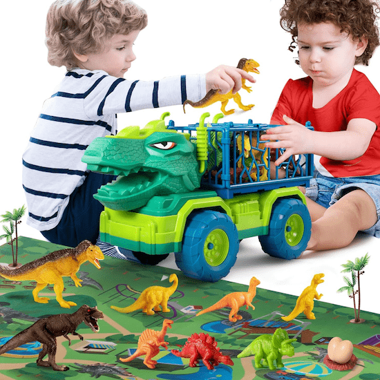Jouet dinosaure camion pour enfant
