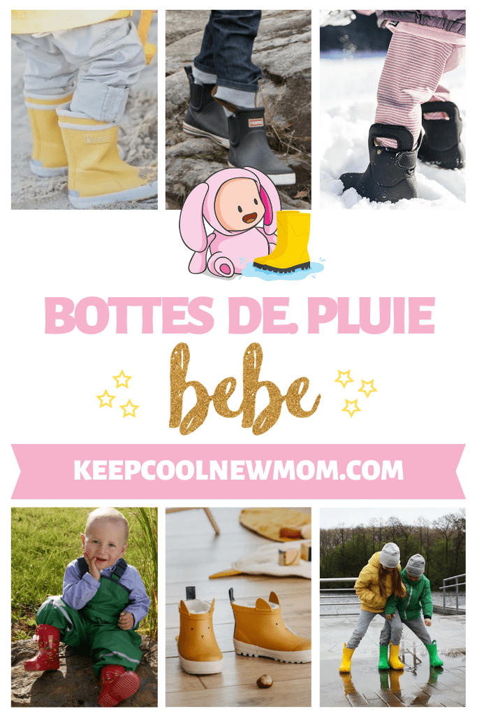 Meilleures bottes de pluie bébé - Un article à découvrir sur le blog : keepcoolnewmom.com