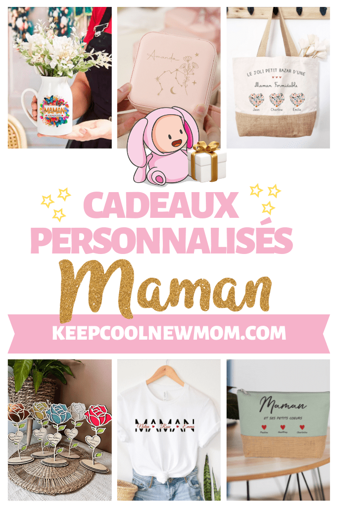 Meilleur cadeau de fête des mères personnalisé - Un article à découvrir sur le blog : keepcoolnewmom.com