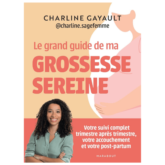 Livre sur la grossesse de Charline Gayault