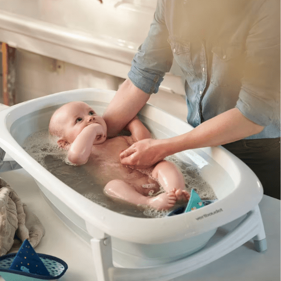 Baignoire bébé pliable Easytub vertbaudet