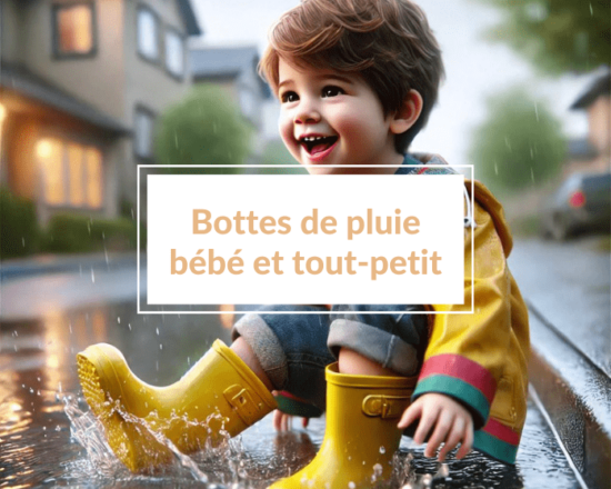 Meilleures bottes de pluie bébé - Un article à découvrir sur le blog : keepcoolnewmom.com