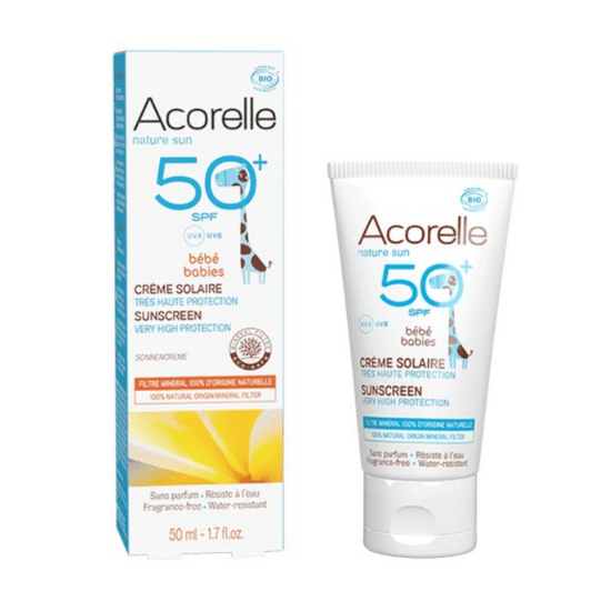 Crème solaire bébé Acorelle