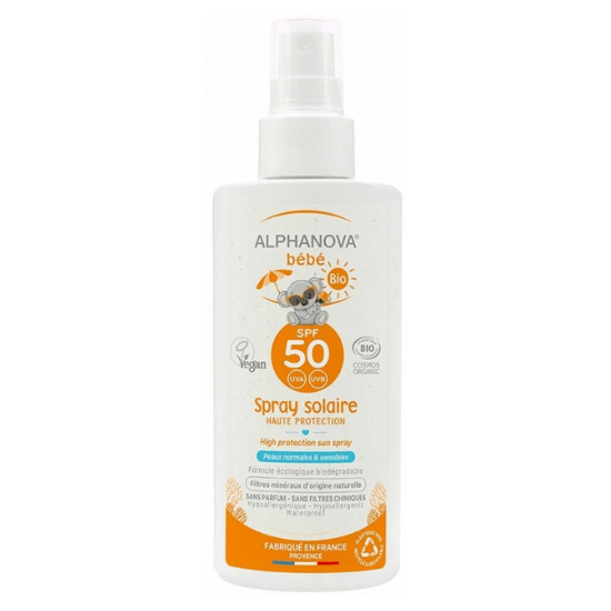 Spray solaire bébé Alphanova