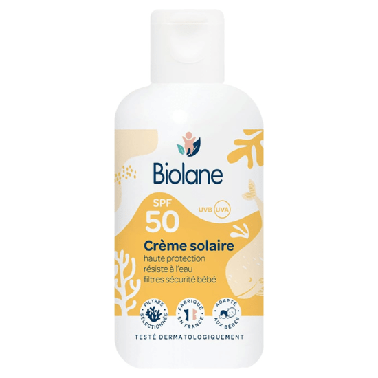 Crème solaire bébé Biolane