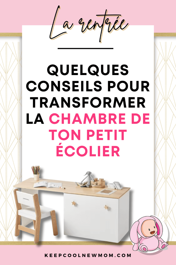 Chambre écolier vertbaudet - Un article à découvrir sur le blog : keepcoolnewmom.com