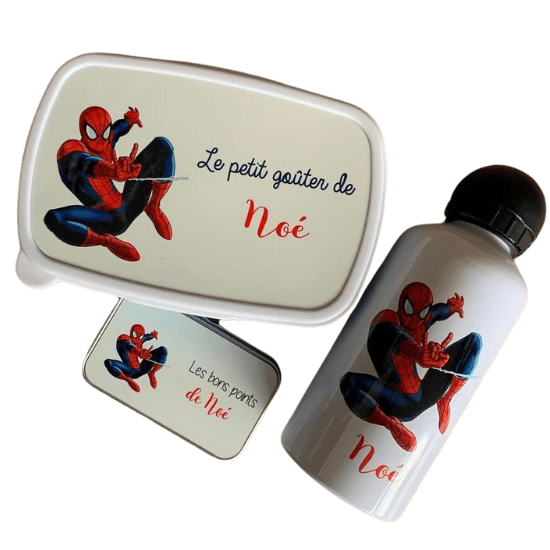 Kit maternelle école Spiderman - Créatrice ETSY : boutiquebebepanda