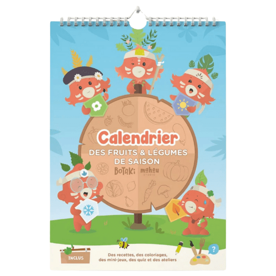 Calendrier jardinage enfant Botaki