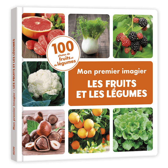 Mon premier imagier les fruits et les légumes d'Irena AUBERT