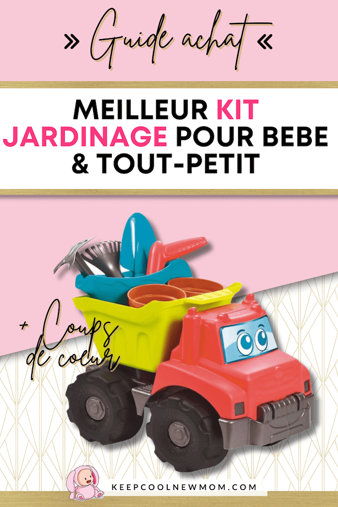 Meilleur kit jardinage enfant - Un article à découvrir sur le blog : keepcoolnewmom.com