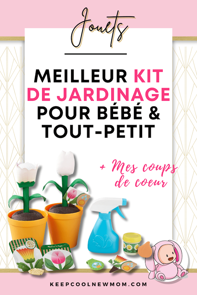 Meilleur kit jardinage enfant - Un article à découvrir sur le blog : keepcoolnewmom.com