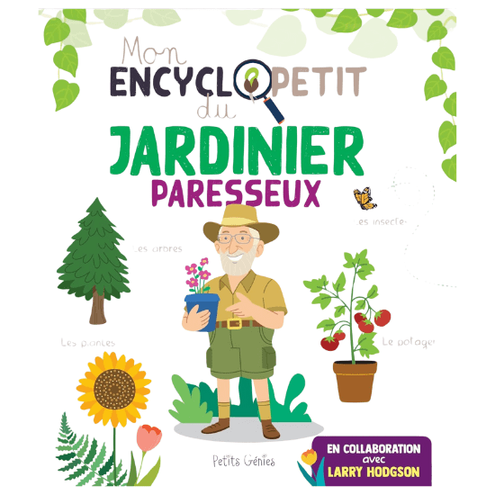 Livre jardinage enfant Mon encyclopetit du jardinier paresseux