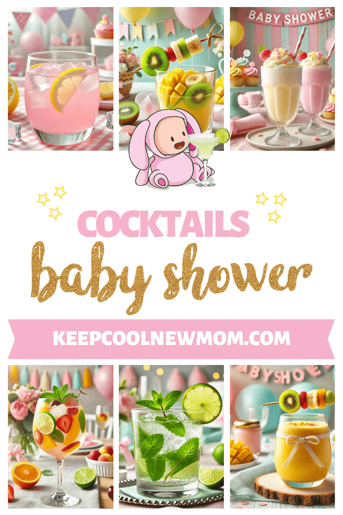 Quels cocktails sans alcool pour une baby shower ? - Un article à découvrir sur le blog : keepcoolnewmom.com