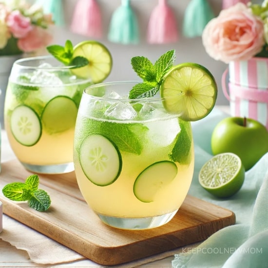 Cocktails sans alcool pour une baby shower