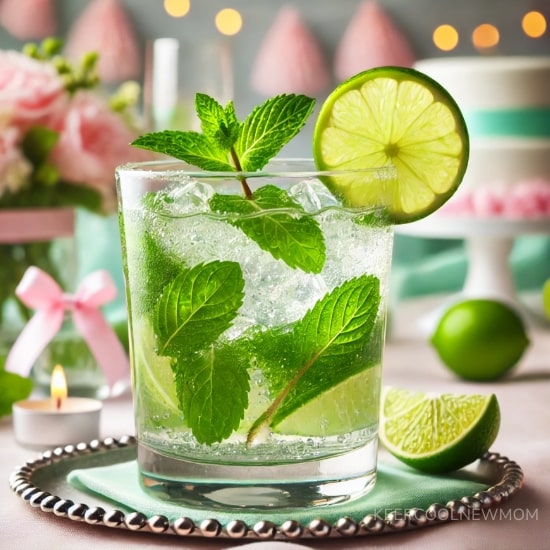 Cocktails sans alcool pour une baby shower