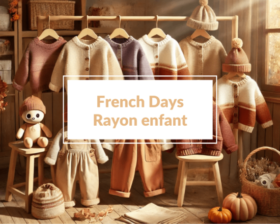 Profite des French Days bébé de septembre pour faire des économies - Un article à découvrir sur le blog : keepcoolnewmom.com