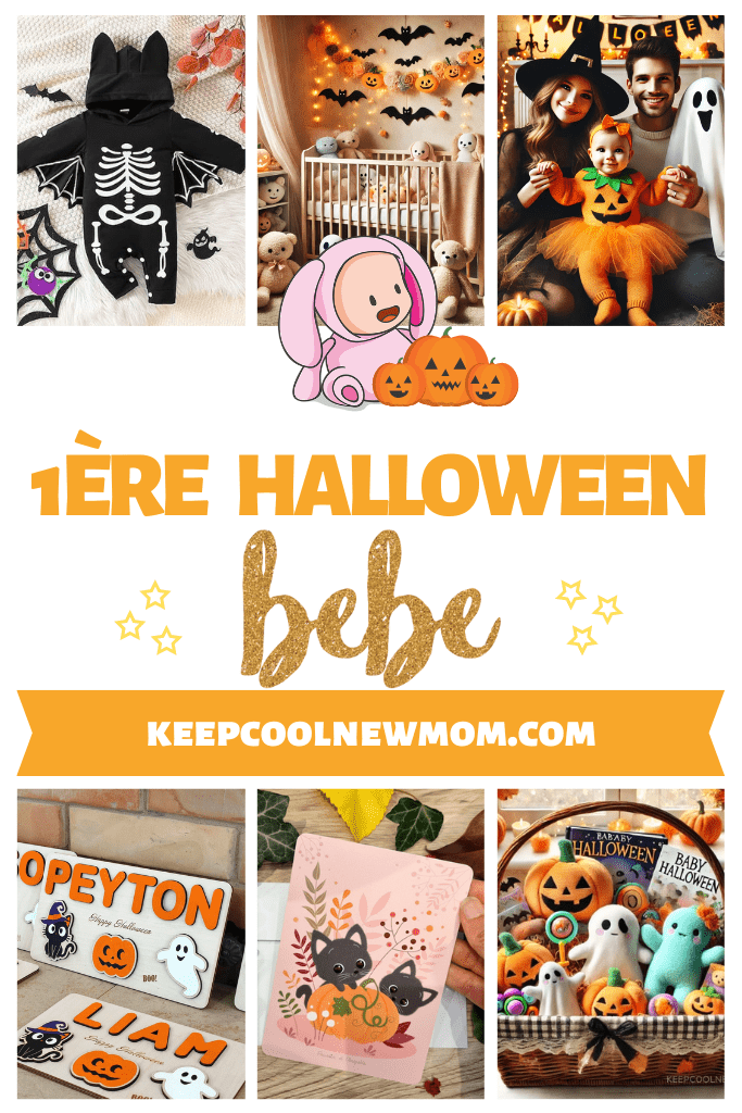 Premier Halloween de bébé - Un article à découvrir sur le blog : keepcoolnewmom.com