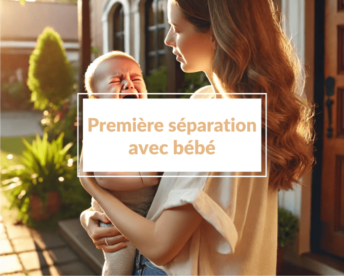 Comment gérer la première séparation avec bébé ? - Un article à découvrir sur le blog : keepcoolnewmom.com