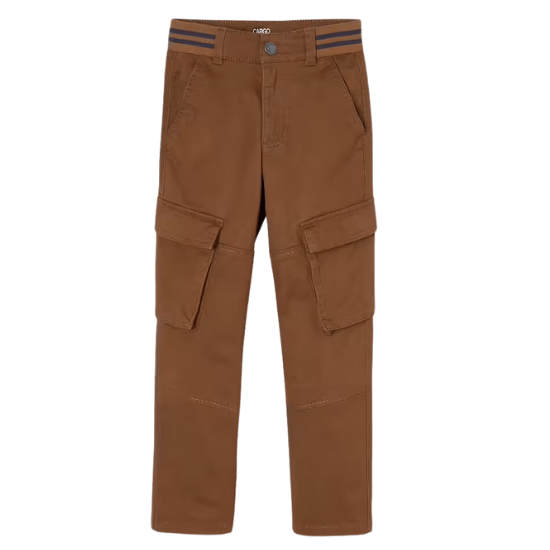 Pantalon cargo droit MorphologiK garçon vertbaudet