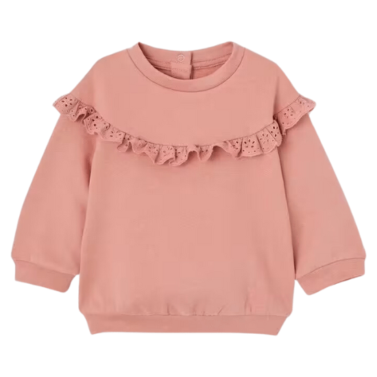 Sweat-shirt bébé fille vertbaudet