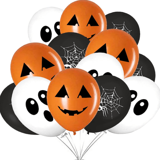 Ballons baby shower Halloween