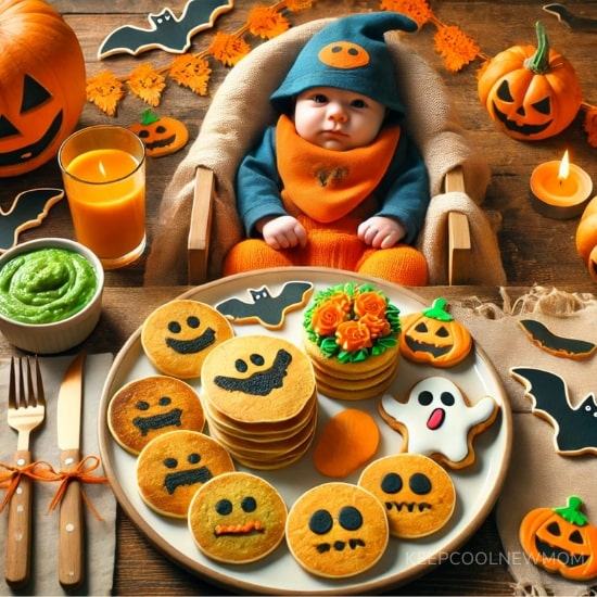 Idée repas bébé Halloween