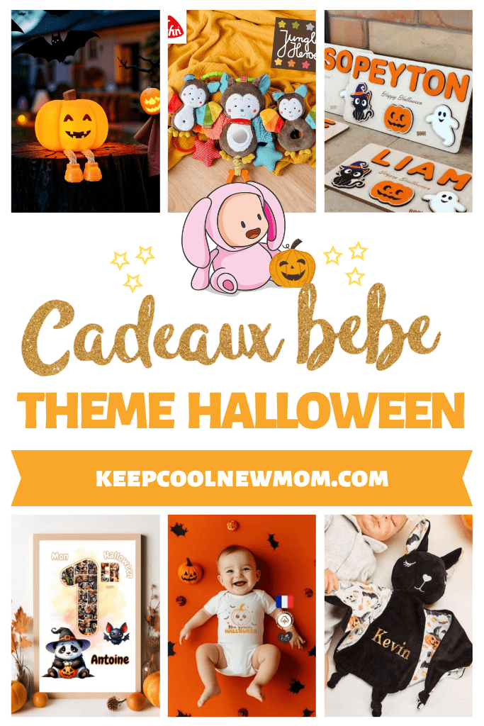 Cadeau Halloween bébé - Un article à découvrir sur le blog : keepcoolnewmom.com