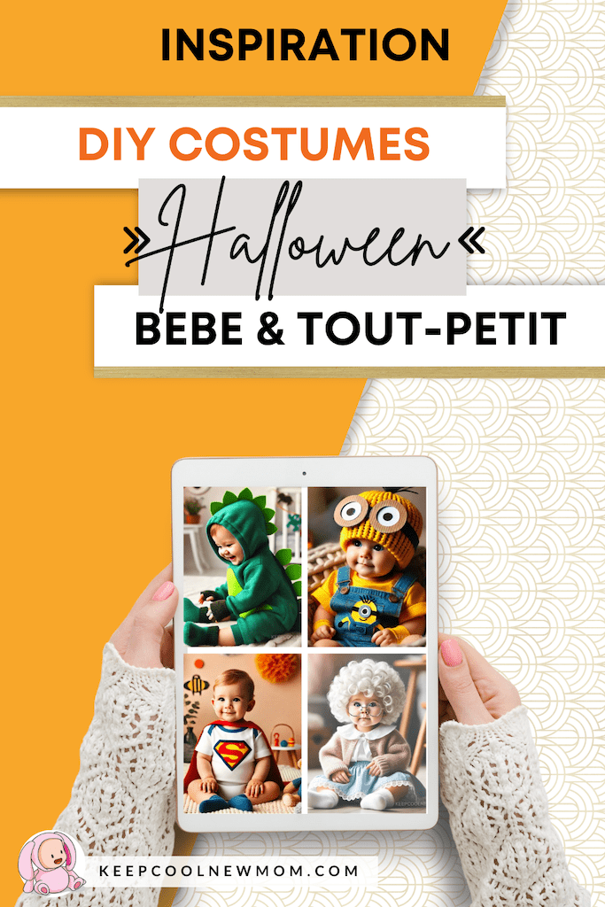 Diy costume Halloween bébé - Un article à découvrir sur le blog : keepcoolnewmom.com