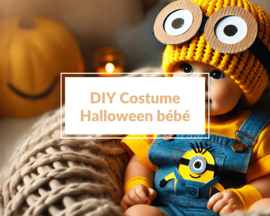 Diy costume Halloween bébé - Un article à découvrir sur le blog : keepcoolnewmom.com