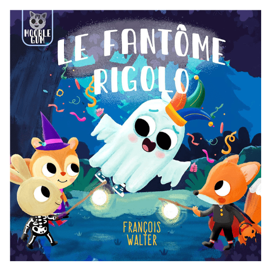 Livre bébé Halloween : la fantôme rigolo