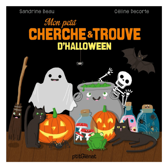 Livre cherche et Trouve pour bébé spécial Halloween