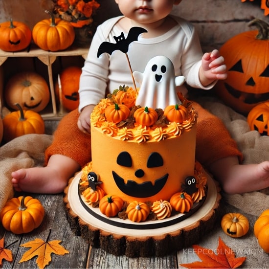 Smash cake Halloween