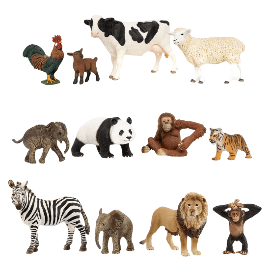 Figurines animaux Schleich