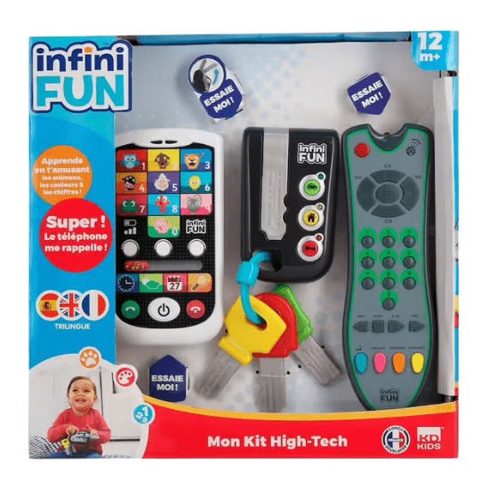 Jouet enfant 12 mois Mon kit High tech