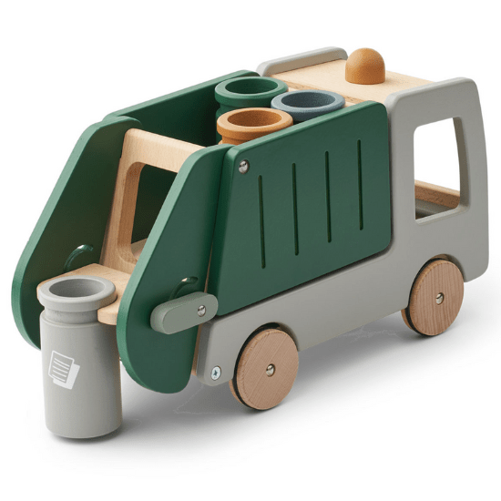 Jouet enfant 2 ans Camion de Recyclage Liewood