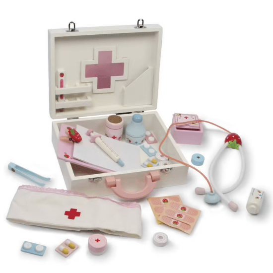 Jouet Malette infirmière en bois vertbaudet