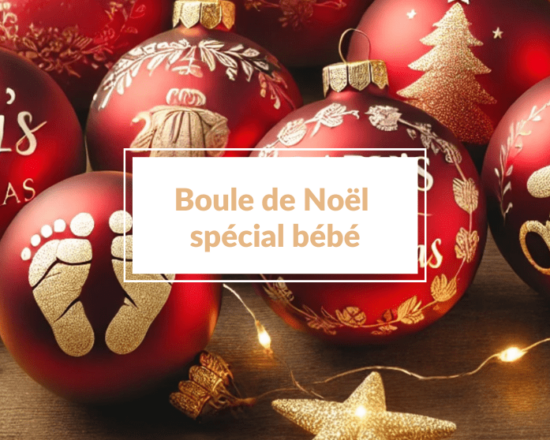 Boule de Noël bébé - Un article à découvrir sur le blog : keepcoolnewmom.com