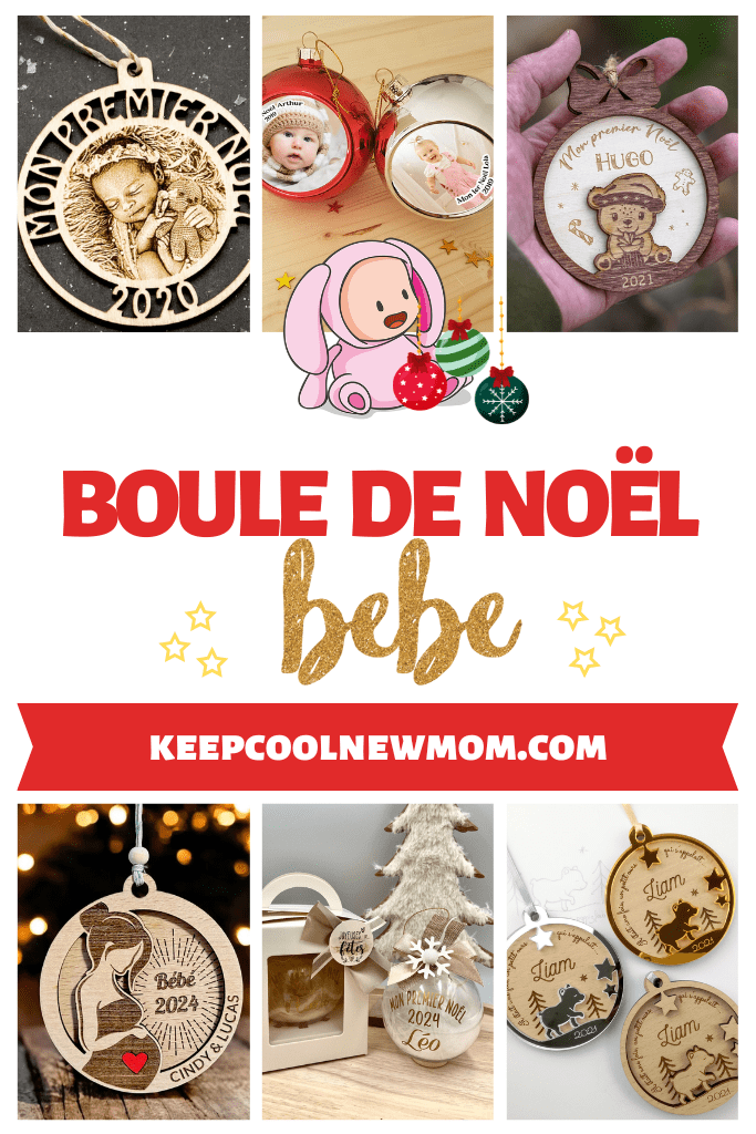 Boule de Noël bébé - Un article à découvrir sur le blog : keepcoolnewmom.com