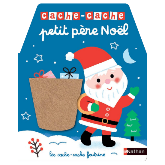 Livre d'éveil Cache-cache petit père Noël