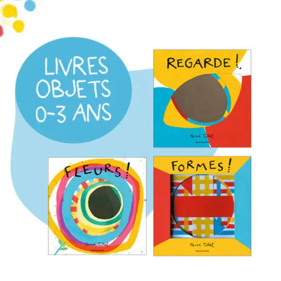 Livre pour bébé d'Hervé Tullet