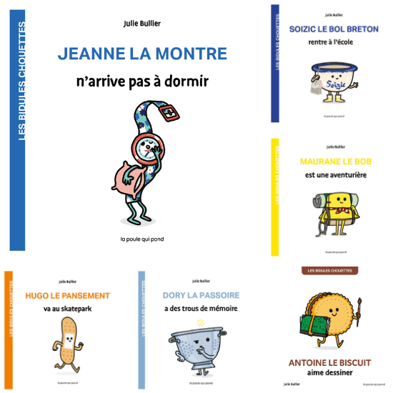 Livre enfant 3 ans collection Les Bidules Chouettes