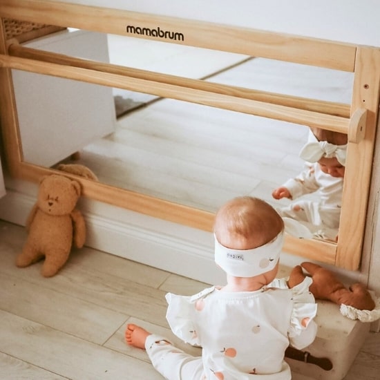 Miroir Montessori bébé Mamabrum