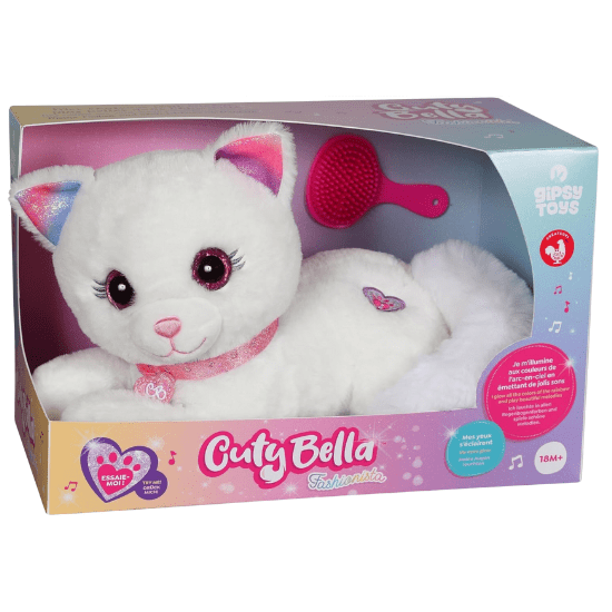 Peluche interactive Chat Gipsy Toys