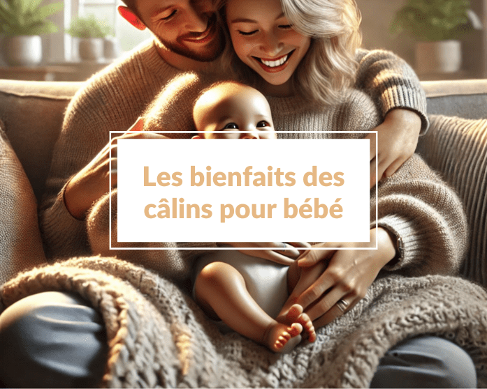 Les bienfaits des câlins pour bébé - Un article à découvrir sur le blog : keepcoolnewmom.com