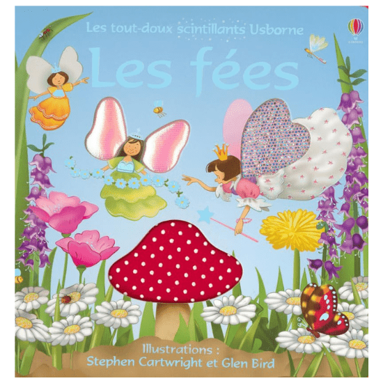 Livre "Les fées" collection Les tout-doux scintillants Usborne