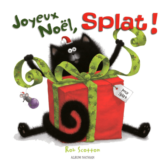 Livre enfant "Joyeux Noël Splat" de Rob Scotton