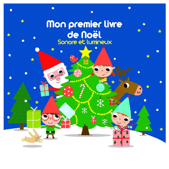 Livre bébé Noël "Mon premier livre de Noël Sonore et lumineux""