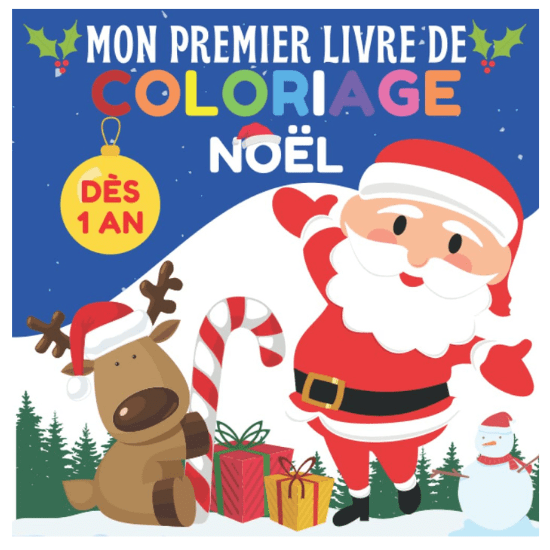 Livre "Mon premier livre de coloriage Noël"